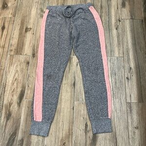 Free Press Grey Fleece Pajama Pants XS